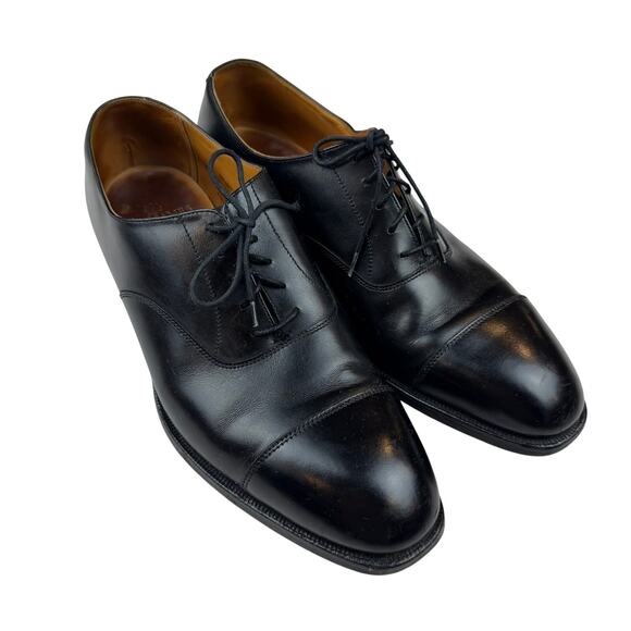 Tom James Brampton Cap Toe Oxford Black 10.5D England main image 6